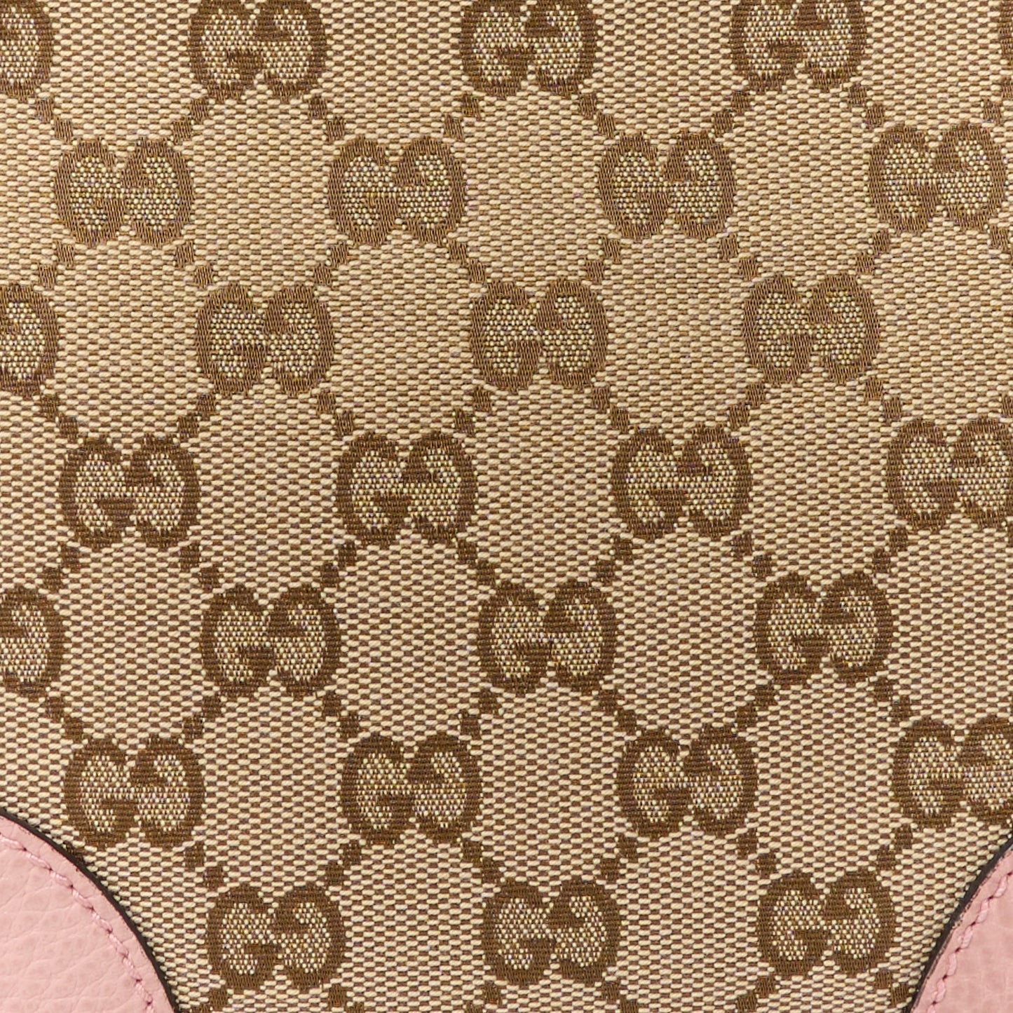 Monogram Mini Bree Messenger Bag Beige Soft Pink