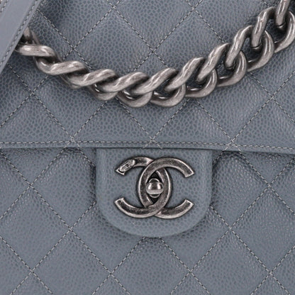 Chanel Caviar Quilted Small Retro Class Flap Grey 8 of 10