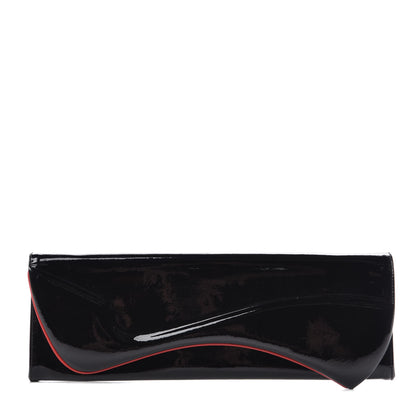 Christian Louboutin Patent Pigalle Clutch Black 1 of 9