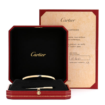 Cartier 18K Yellow Gold Small LOVE Bracelet 18 6 of 6
