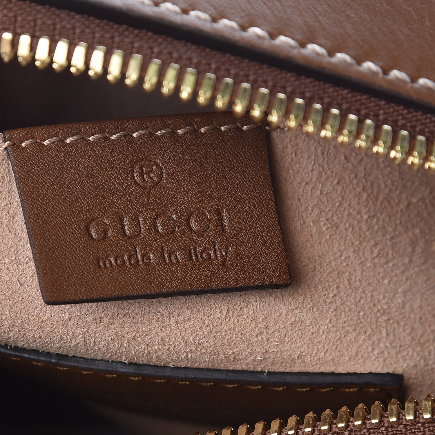 Gucci GG Supreme Monogram Blind For Love Embroidered Mini Chain Shoulder Bag Beige Tuscany 6 of 12