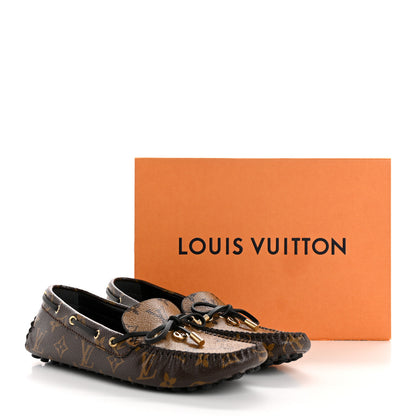 Louis Vuitton Patent Reverse Monogram Gloria Loafers 41 10 of 10