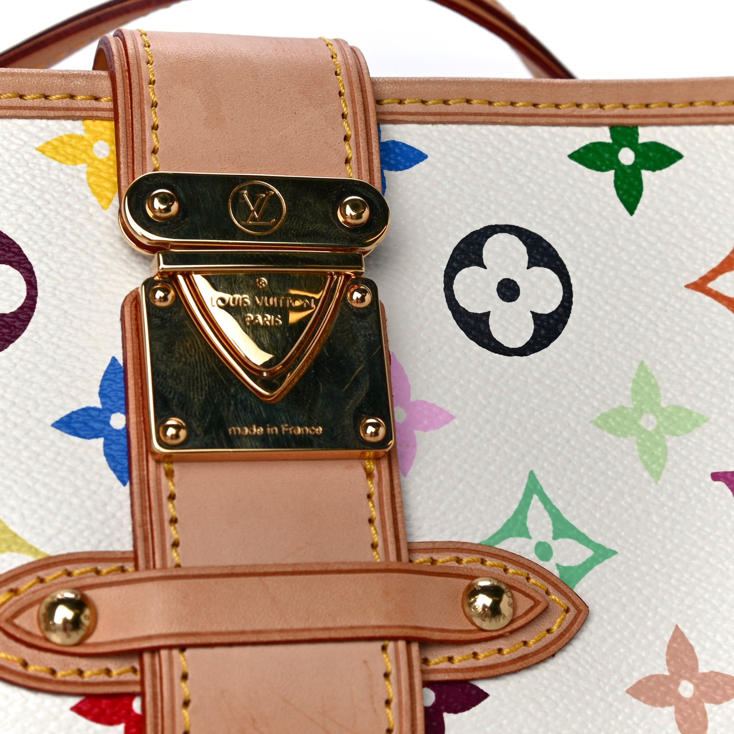 Monogram Multicolor Shirley White