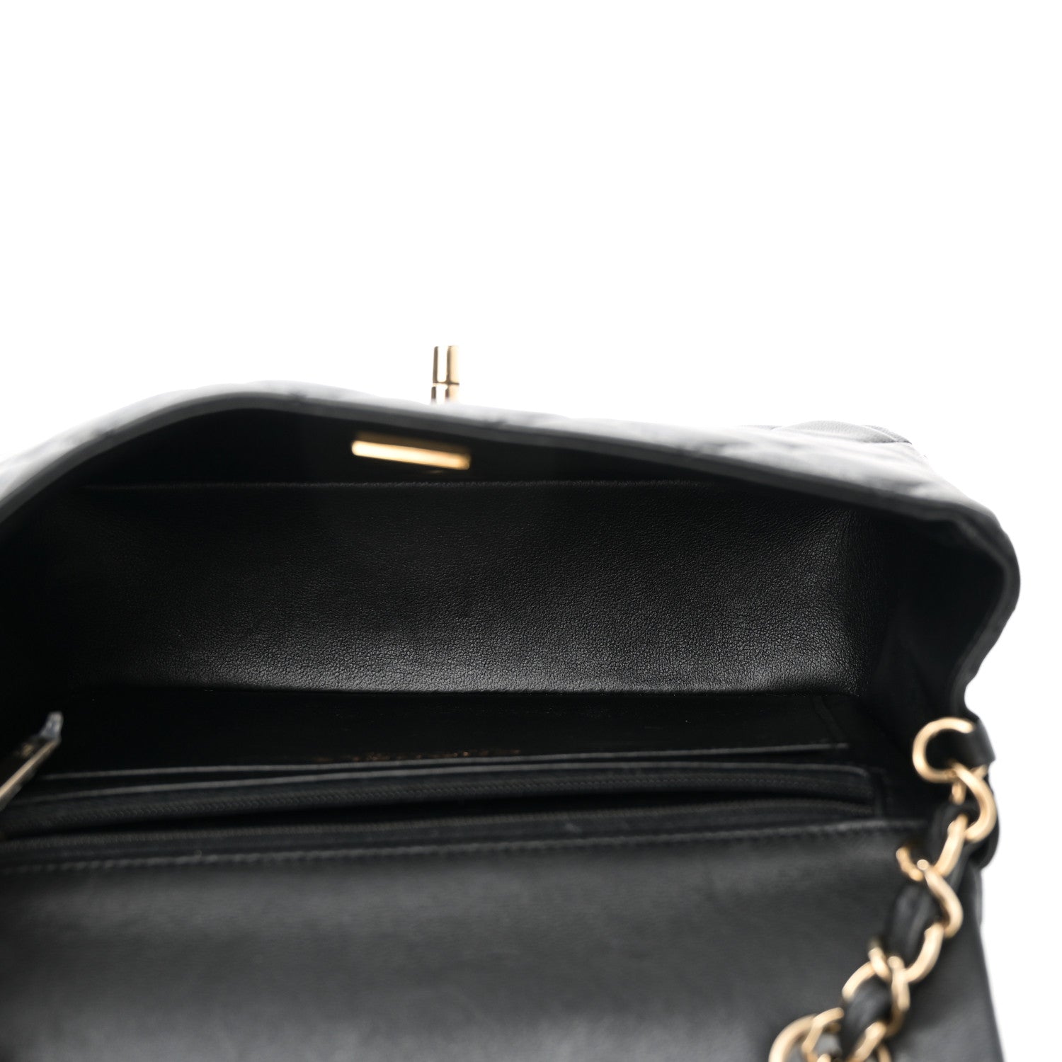 Chanel Lambskin Quilted Mini Rectangular Flap Black 5 of 11