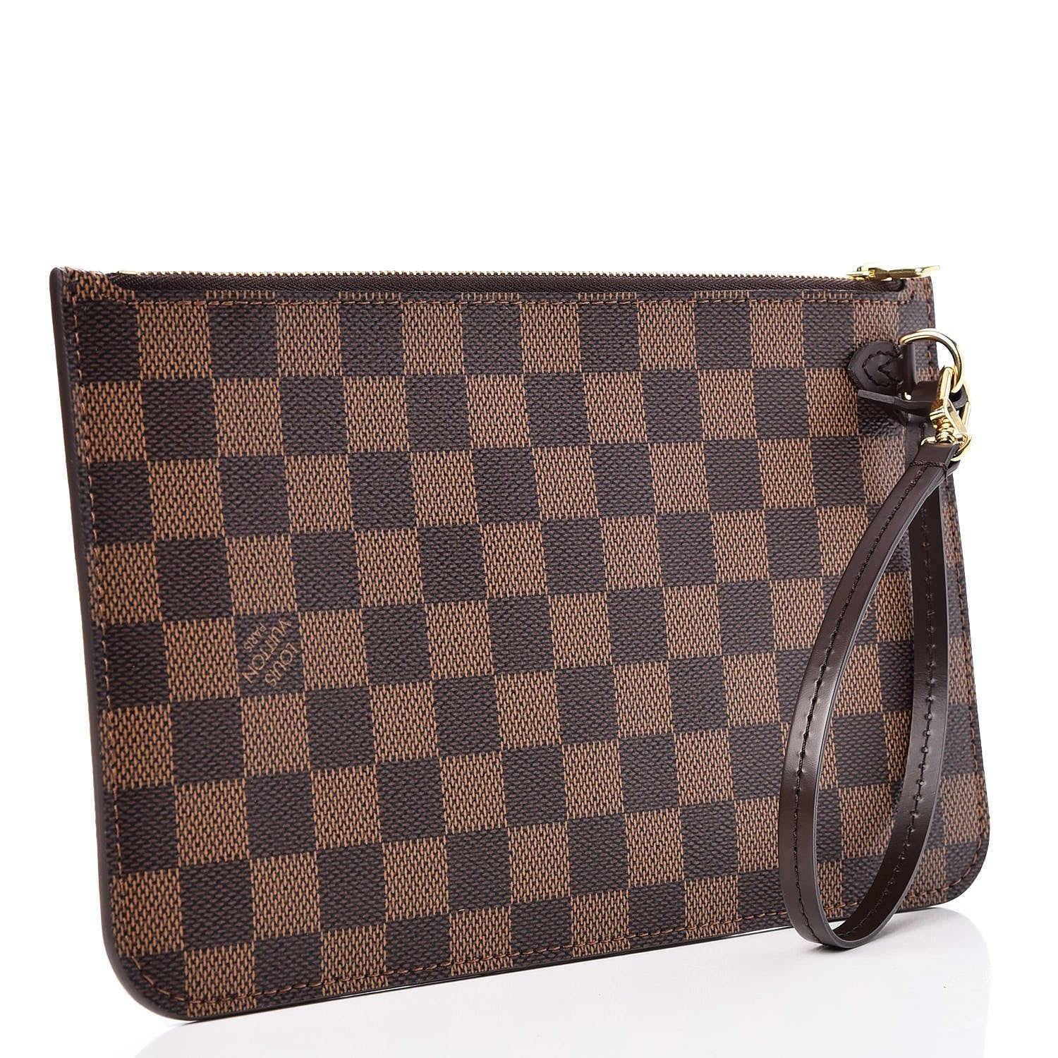 Louis Vuitton Damier Ebene Neverfull MM GM Pochette 3 of 8