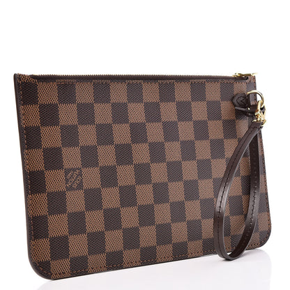 Louis Vuitton Damier Ebene Neverfull MM GM Pochette 3 of 8