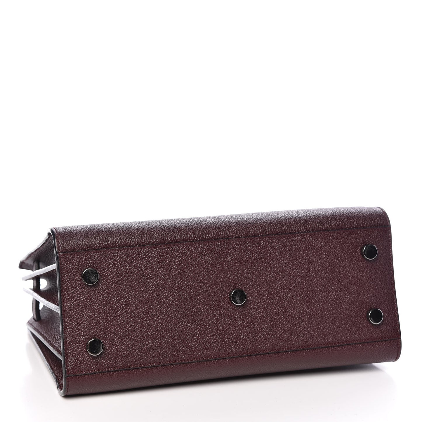 Grained Calfskin Baby Sac De Jour Amaranto