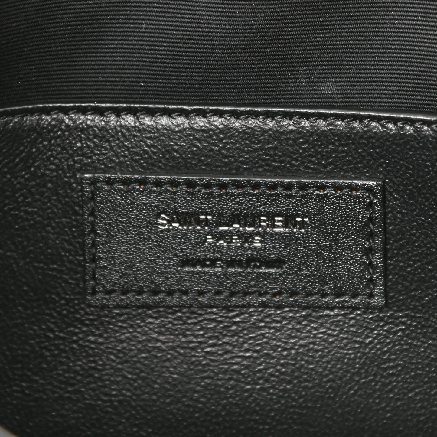 Crinkled Lambskin Matelasse Monogram Baby Niki Chain Satchel Black