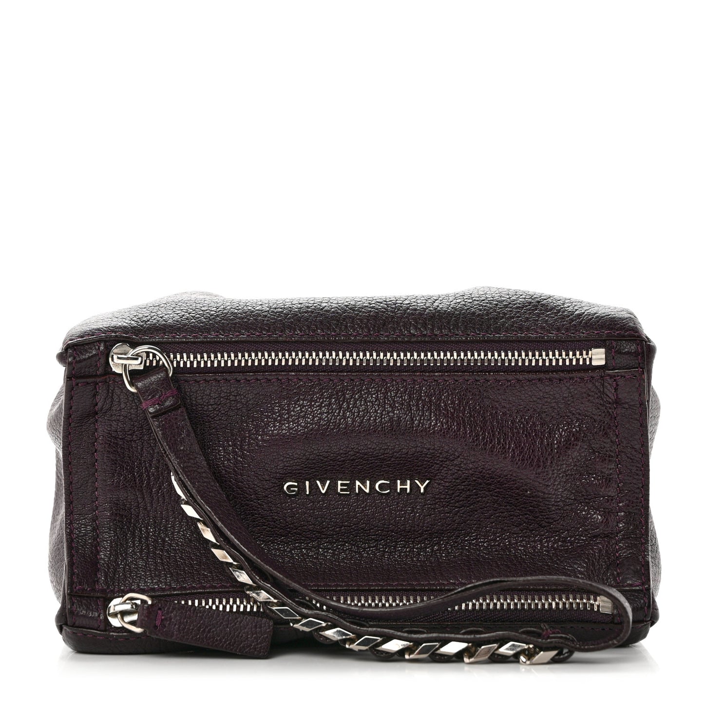 Sugar Goatskin Pandora Wristlet Oxblood