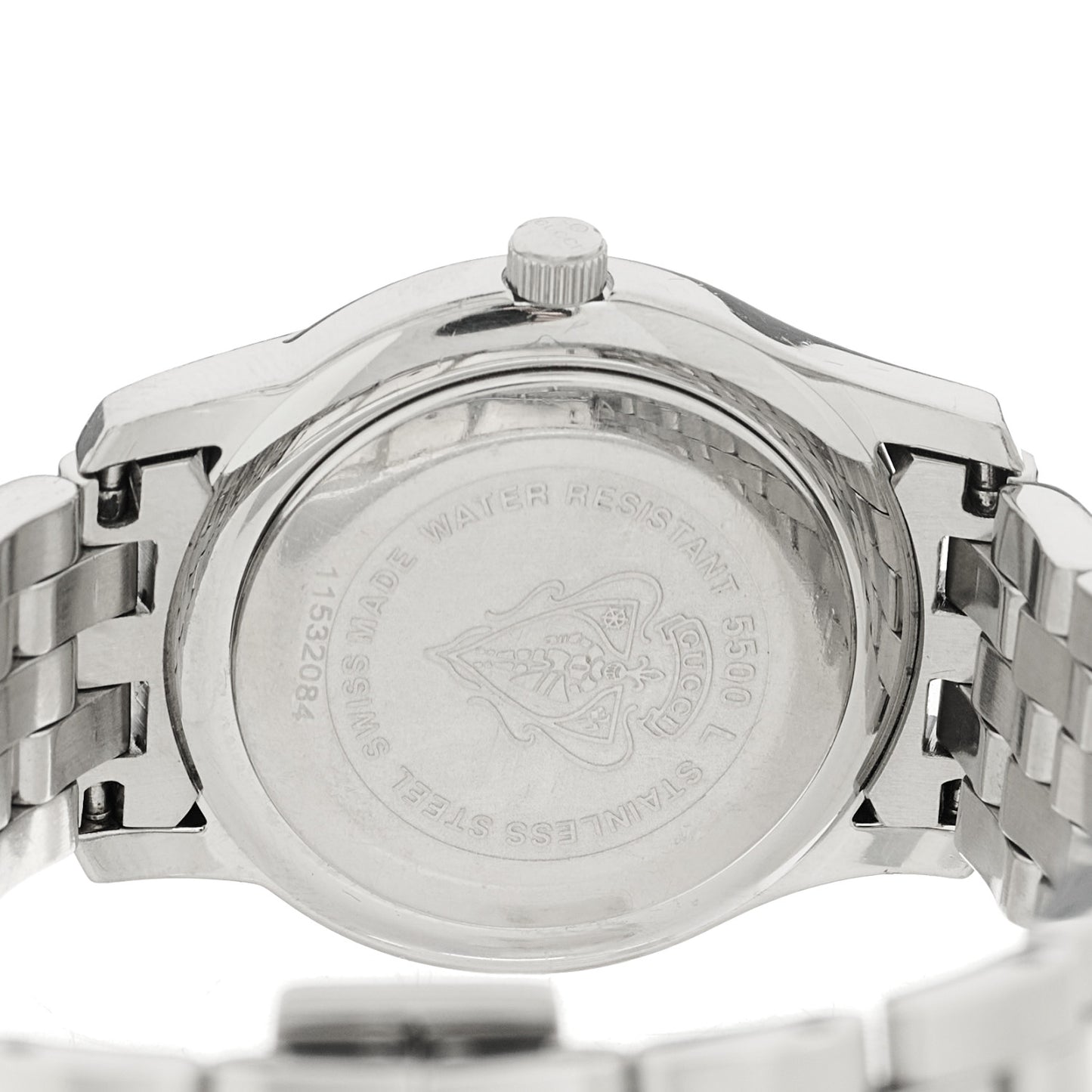Stainless Steel Diamond Bezel Mother of Pearl 27mm 5500L Quartz Watch