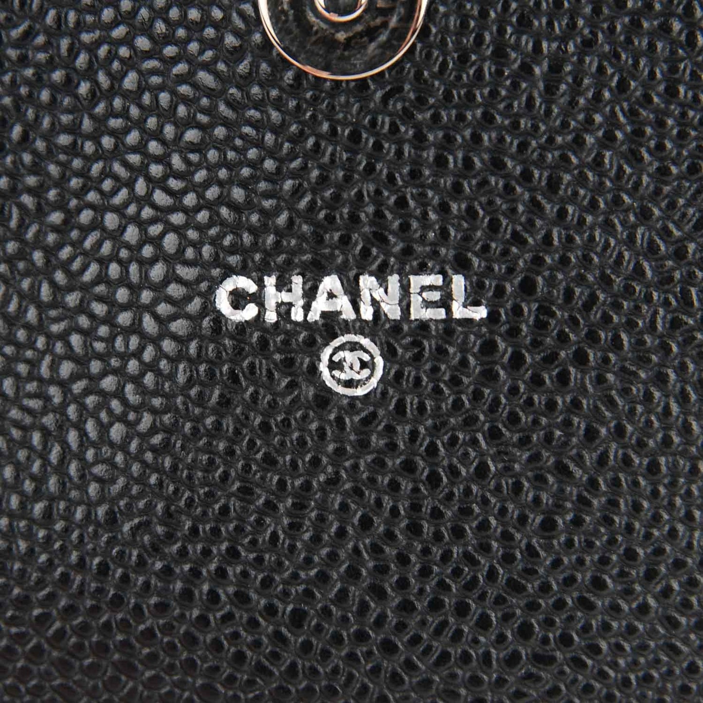 Caviar Half Moon Wallet On Chain WOC Black