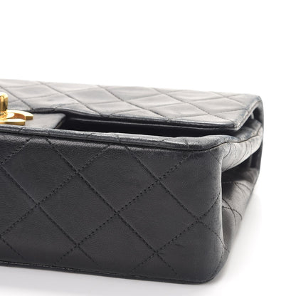 Chanel Lambskin Quilted Small Double Flap Black 10 of 16
