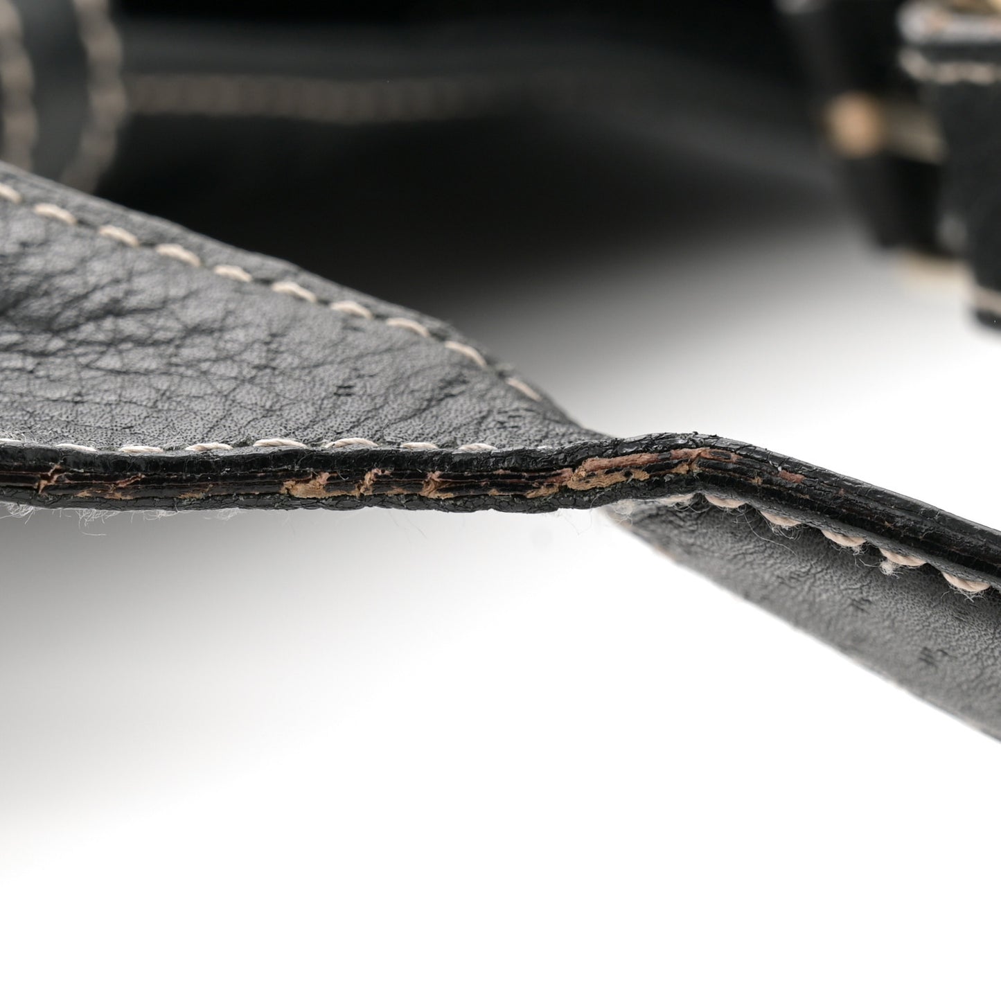 Calfskin Gancini Lock Hobo Black