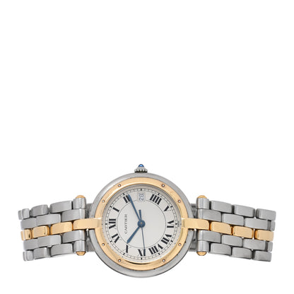Cartier Stainless Steel 18K Yellow Gold 29mm Panthere Vendome Quartz Watch 2 of 4