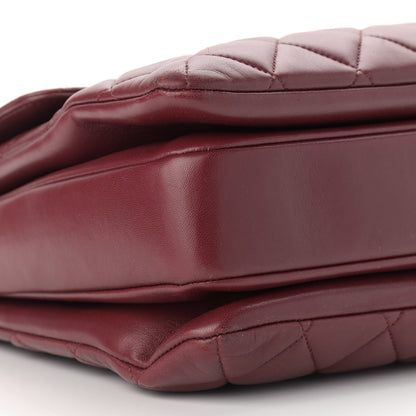 Chanel Lambskin Quilted Large Trendy CC Dual Handle Flap Bag Burgundy 9 of 14