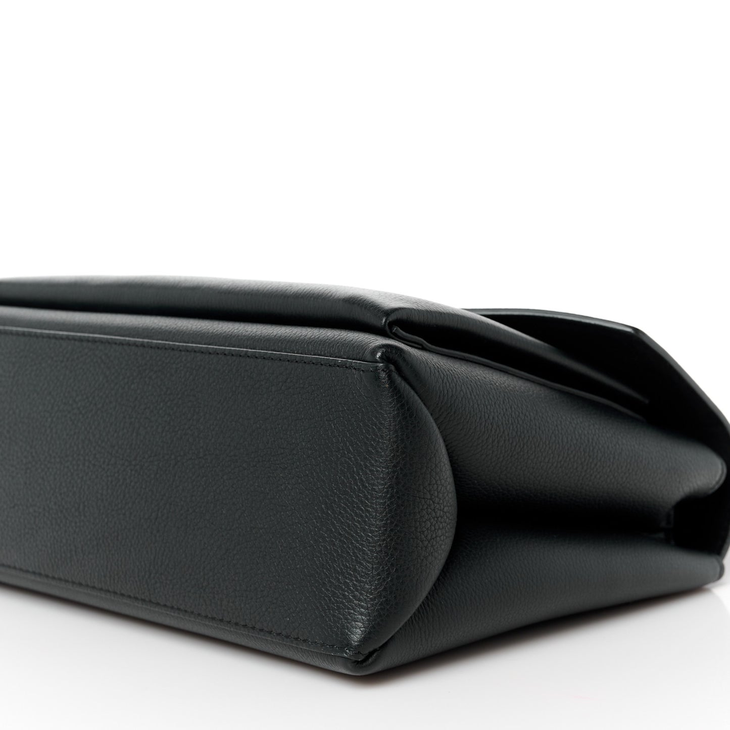 Soft Calfskin My Lockme Top Handle Black