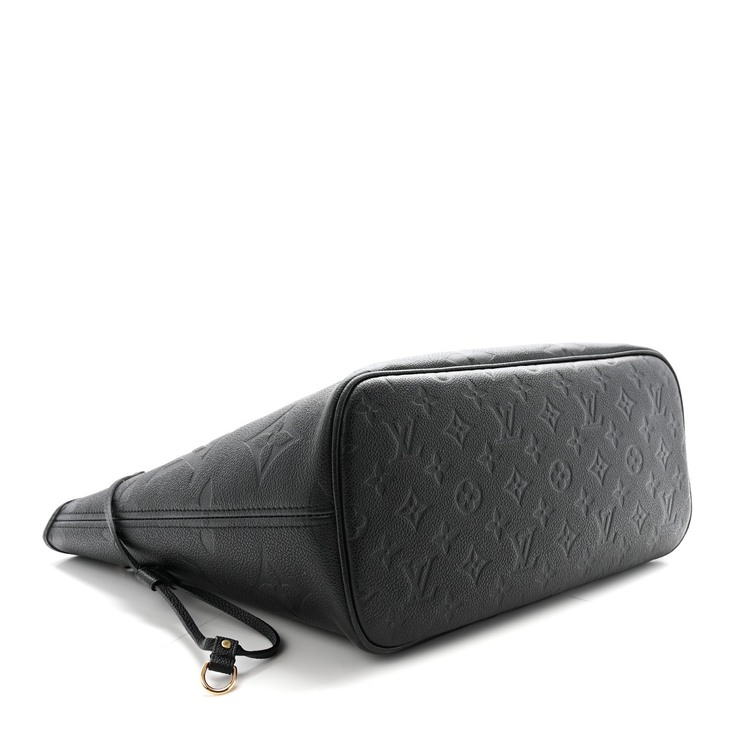 Louis Vuitton Empreinte Monogram Giant Neverfull MM Black 5 of 10