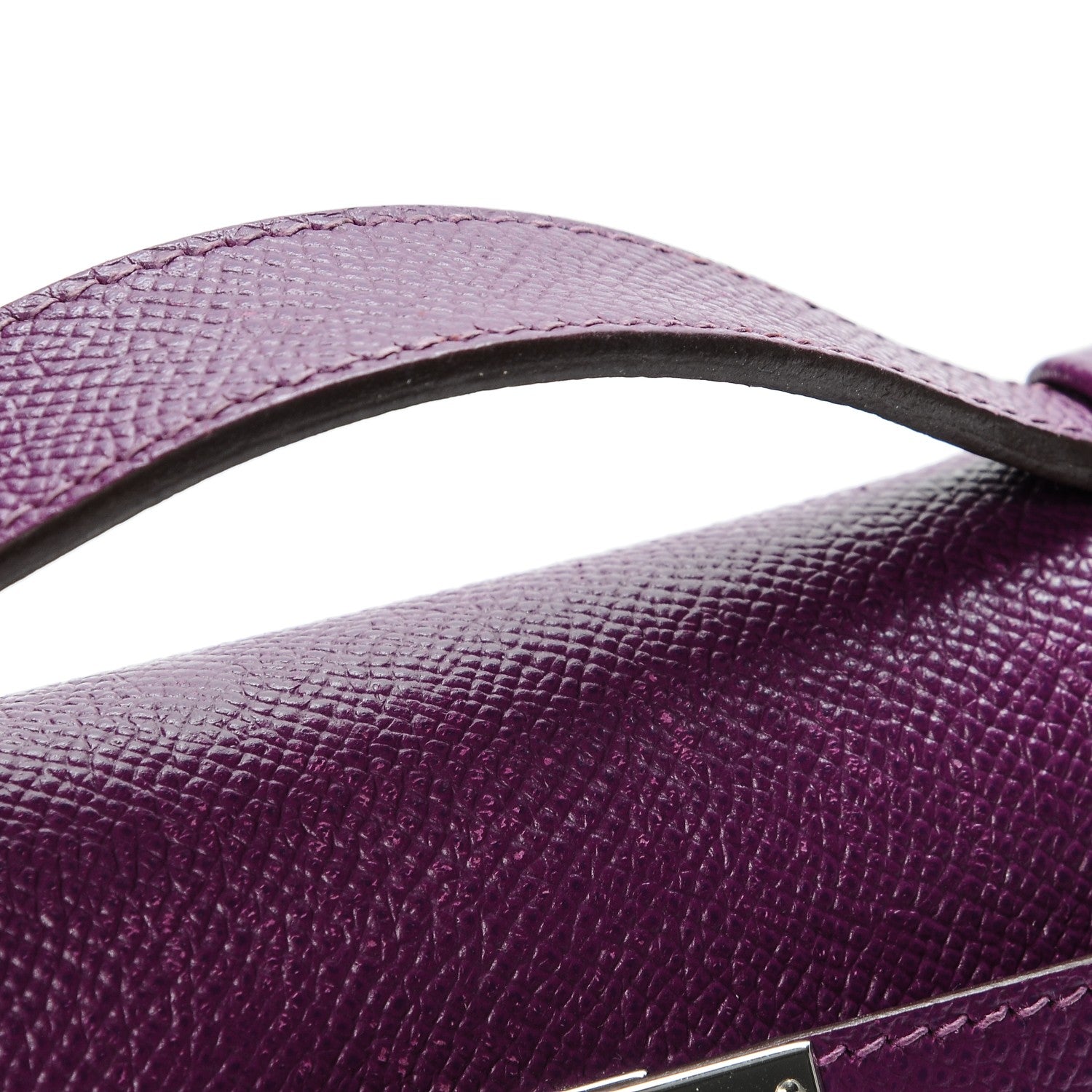 Hermes Epsom Kelly Pochette Clutch Anemone 19 of 20