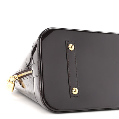 Louis Vuitton Vernis Alma GM Amarante 8 of 10