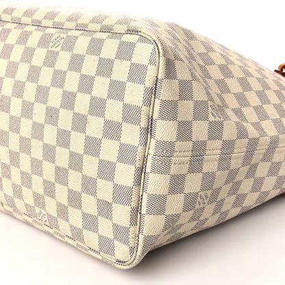 Louis Vuitton Damier Azur Neo Neverfull GM Rose Ballerine 10 of 11