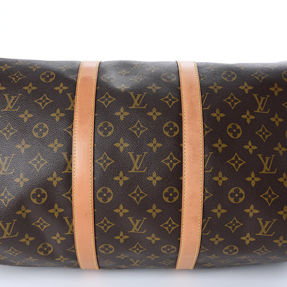 Louis Vuitton Monogram Keepall Bandouliere 55 8 of 13