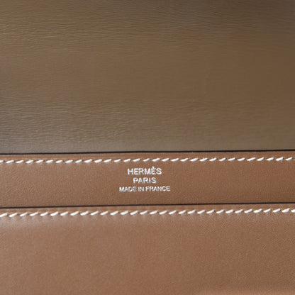 Hermes Tadelakt Mini Verrou Chaine Bag Etoupe 8 of 11