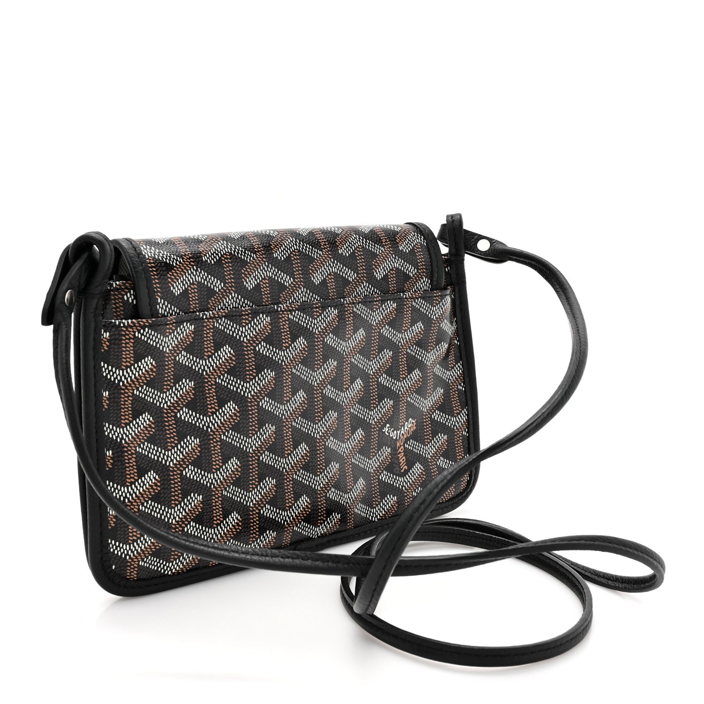 Goyardine Plumet Wallet Clutch Black