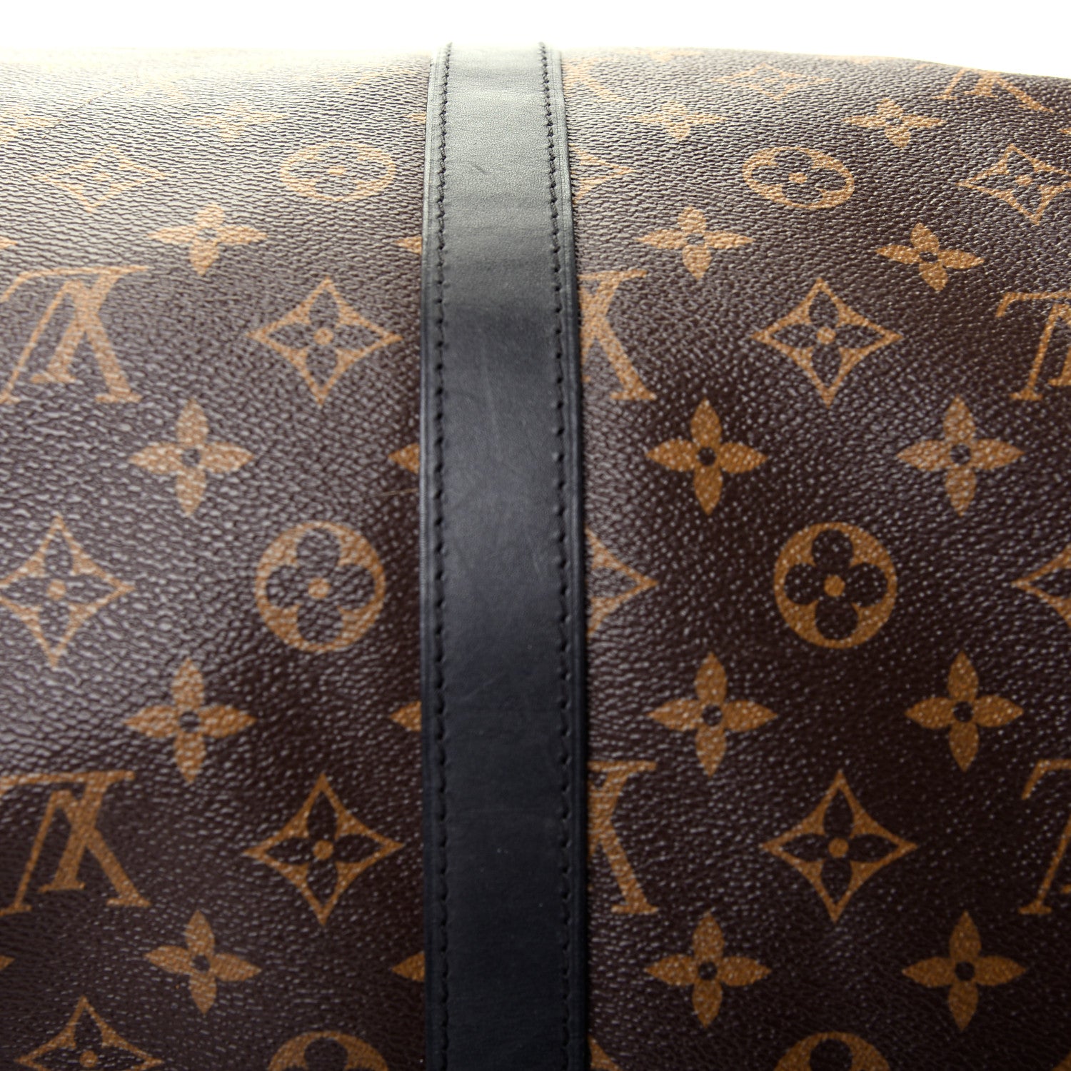 Louis Vuitton Monogram Macassar Keepall Bandouliere 55 12 of 15