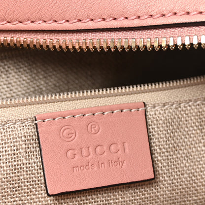Gucci Soft Microguccissima Medium Crossbody Bag Soft Pink 6 of 10
