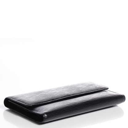 Louis Vuitton Epi Porte Tresor International Wallet Black 4 of 8