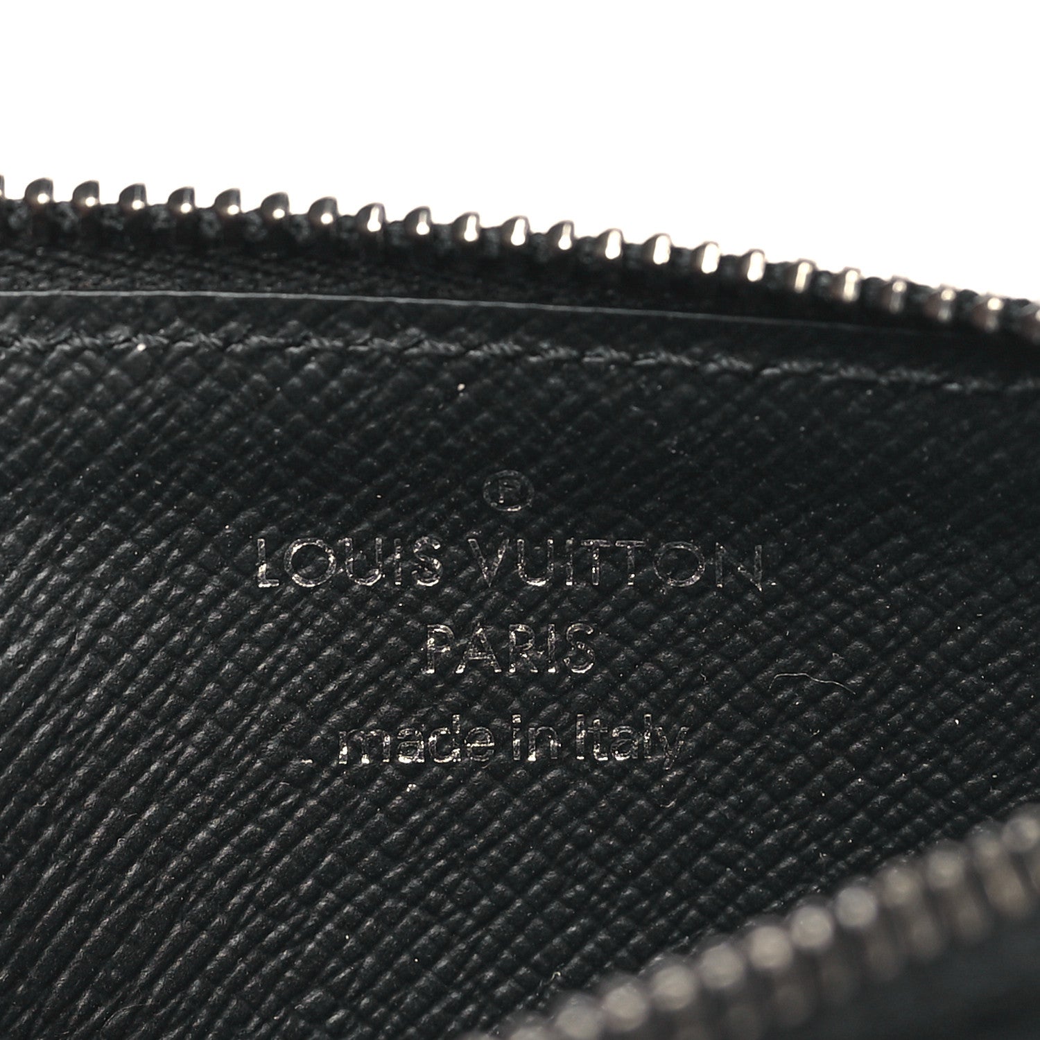 Louis Vuitton Reverse Monogram Eclipse Taiga Coin Card Holder 6 of 8