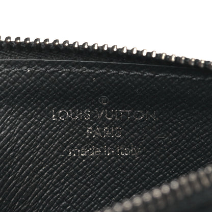 Louis Vuitton Reverse Monogram Eclipse Taiga Coin Card Holder 6 of 8