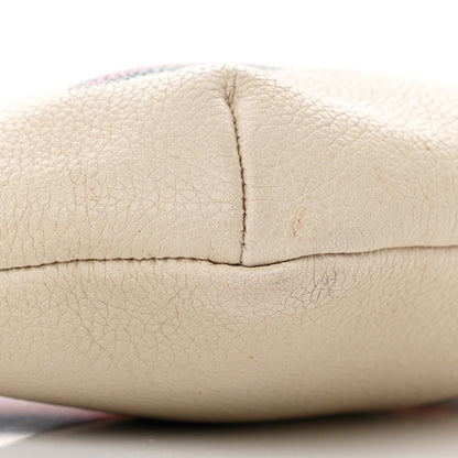 Gucci Grained Calfskin Small Logo Belt Bag White 9 of 13