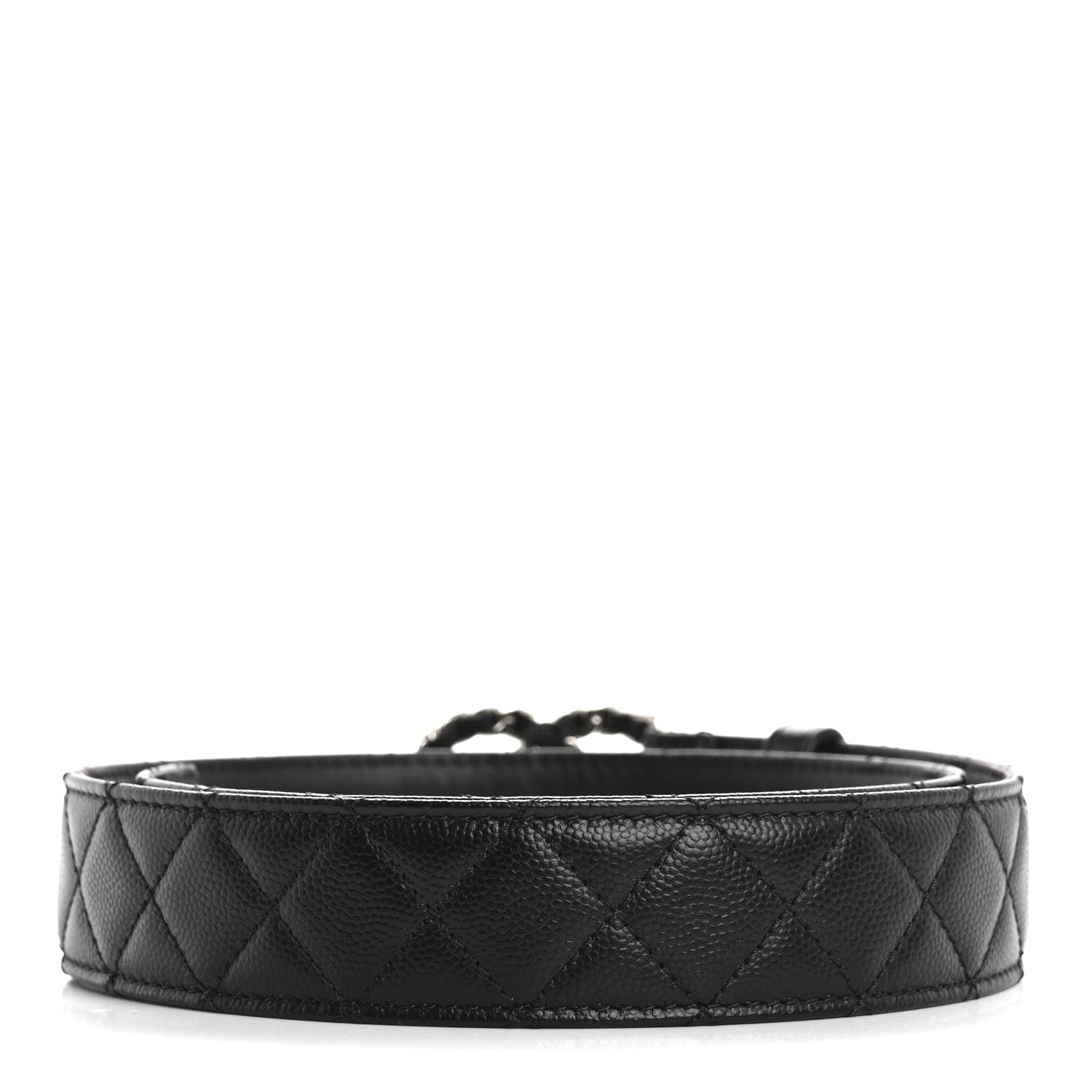 Chanel Caviar Quilted CC Chain Belt 75 30 Black 2 of 7