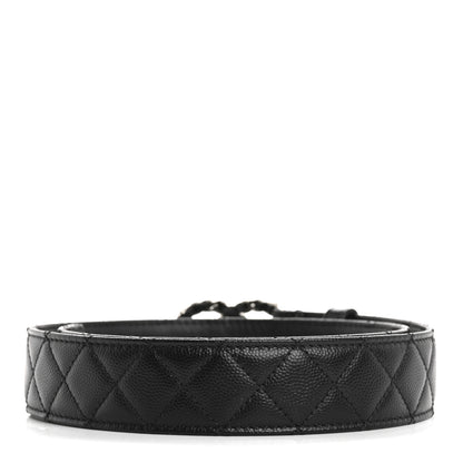 Chanel Caviar Quilted CC Chain Belt 75 30 Black 2 of 7
