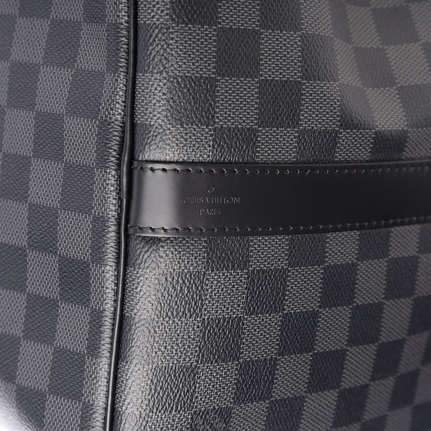 Damier Graphite Keepall Bandouliere 55
