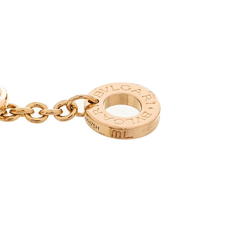 18K Rose Gold Black Ceramic B.Zero1 Bracelet