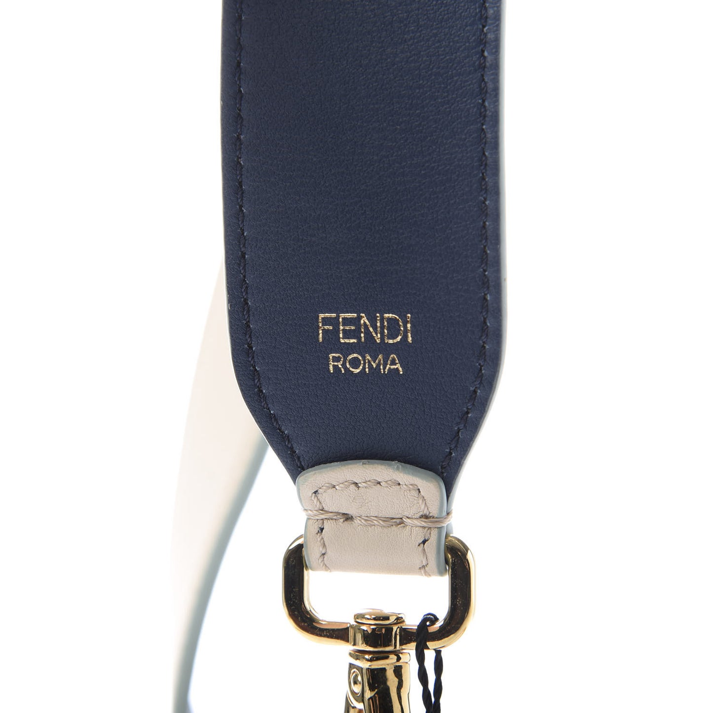 Vitello Dolce Tri-Color Buttoned Strap You Camelia Blue Sunflower