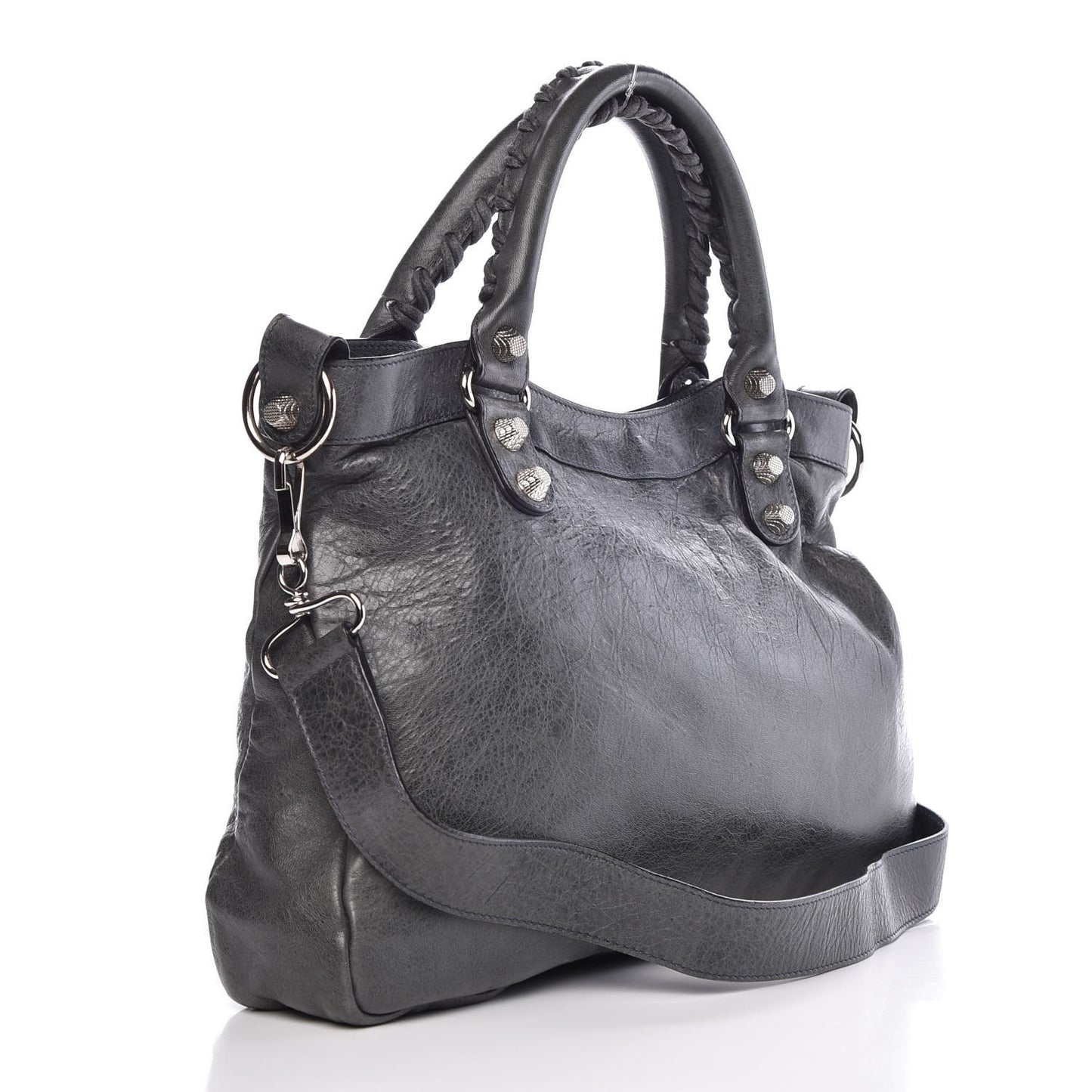 Agneau Giant 12 Silver Hardware Town Anthracite