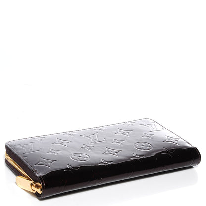 Louis Vuitton Vernis Zippy Wallet Amarante 4 of 7