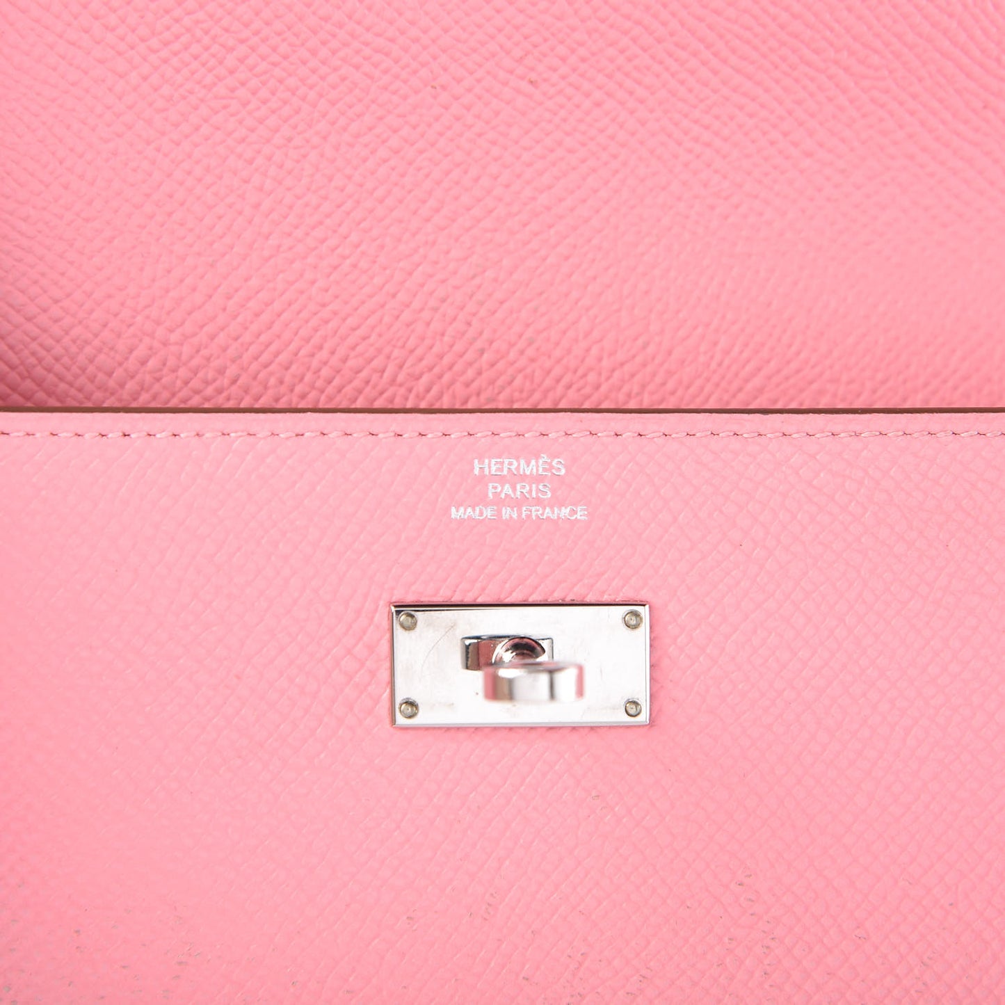 Epsom Kelly Longue Wallet Rose Confetti