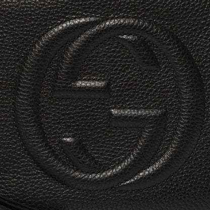 Gucci Pebbled Calfskin Small Soho Disco Bag Black 8 of 11