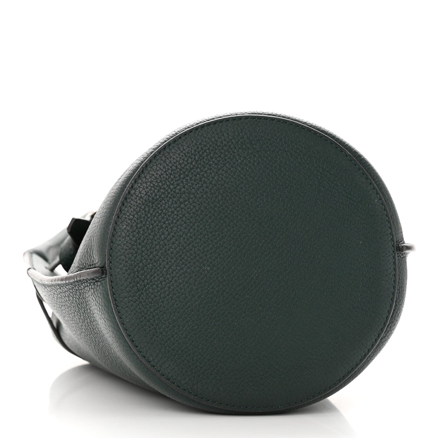 Supple Grained Calfskin Nano Big Bag Bucket Amazone