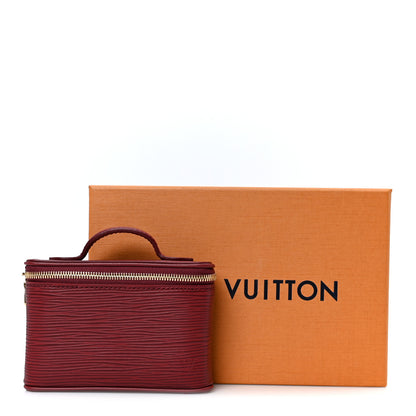 Louis Vuitton Epi Nice Beauty Monogram Rouge 9 of 9