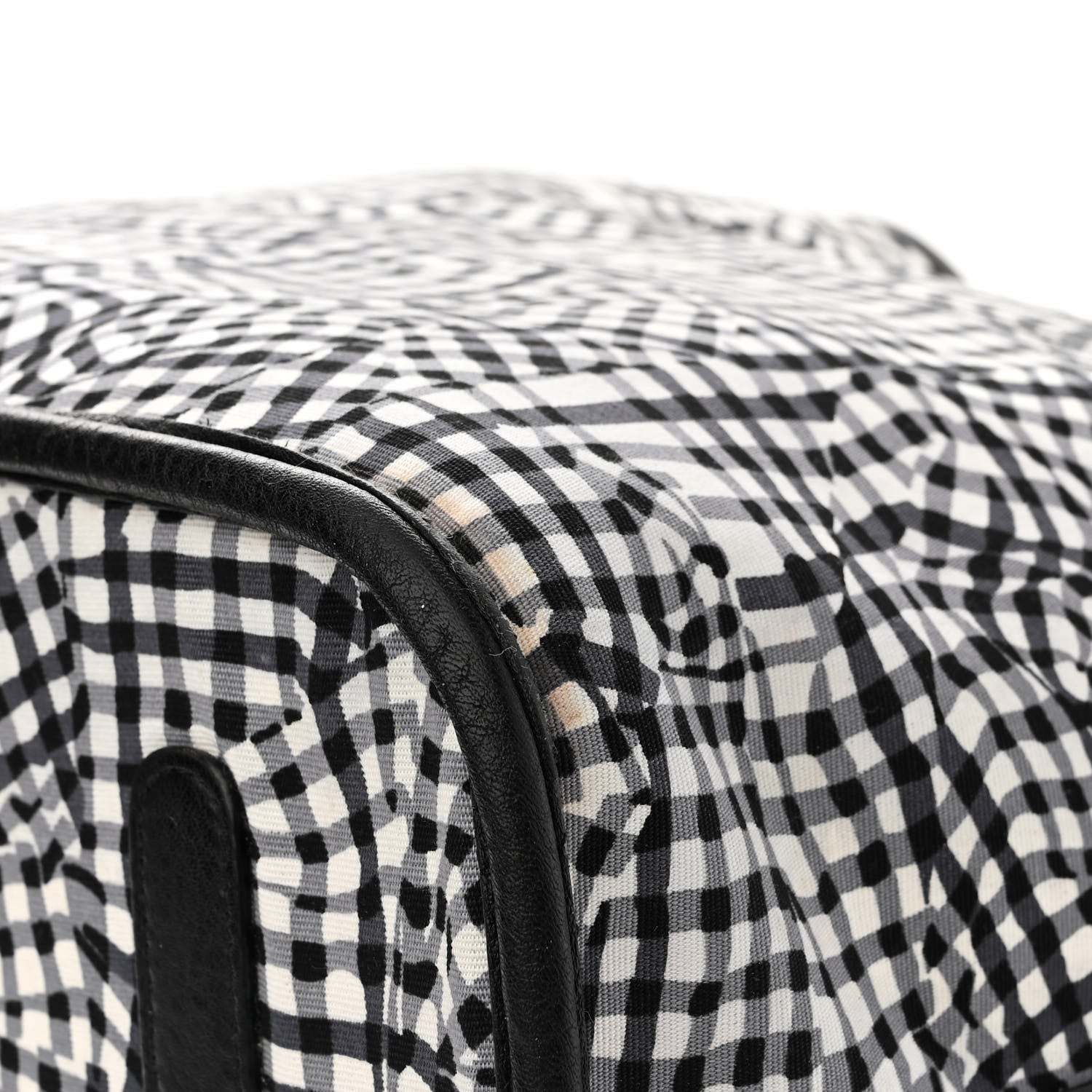 MCM Visetos Large Liz Reversible Shopper Tote Black 15 of 17