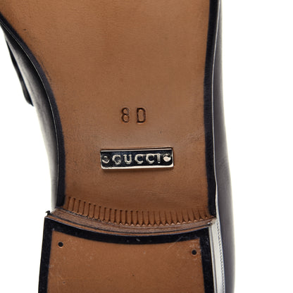 Gucci Calfskin Mens 1953 Horsebit Loafers 8 Black 11 of 13