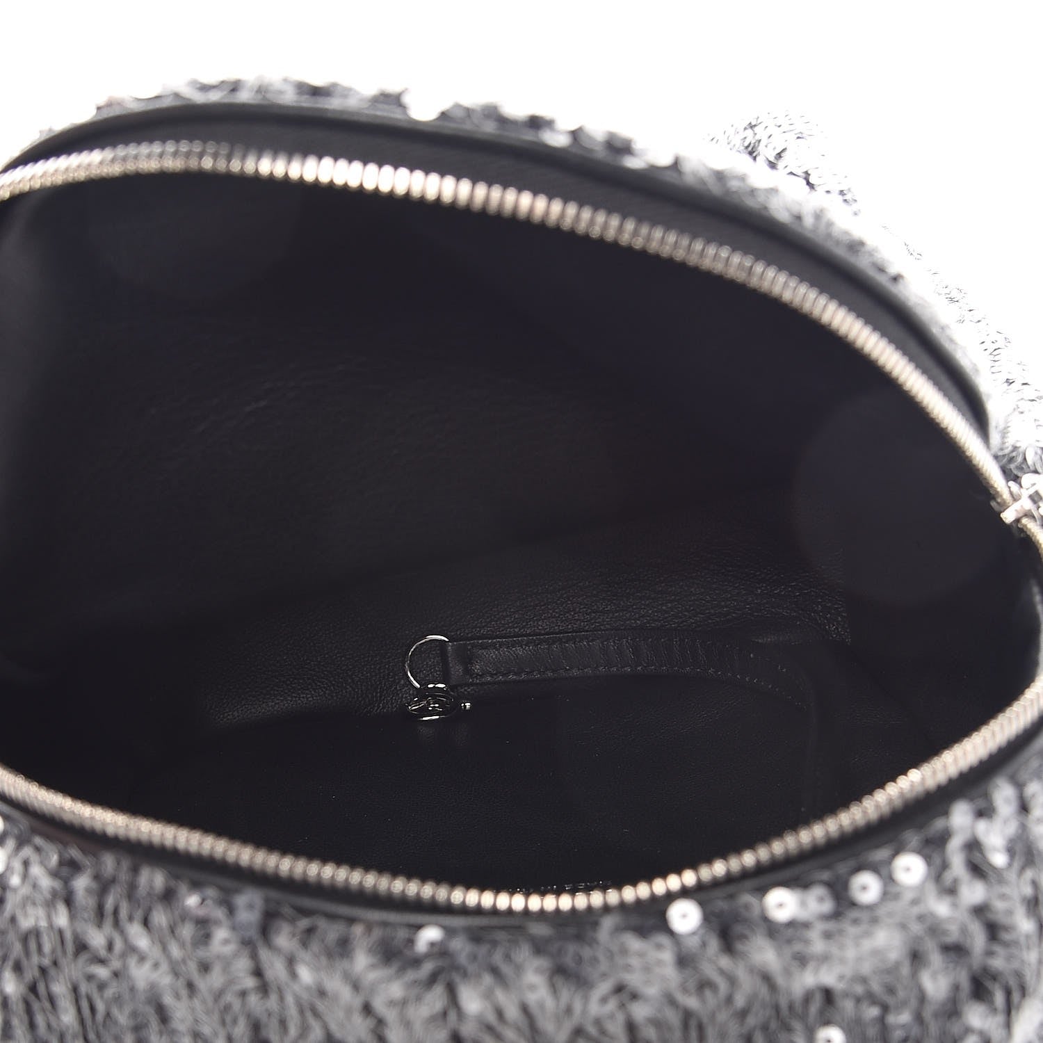 Chanel Sequin Waterfall Backpack Grey 5 of 7