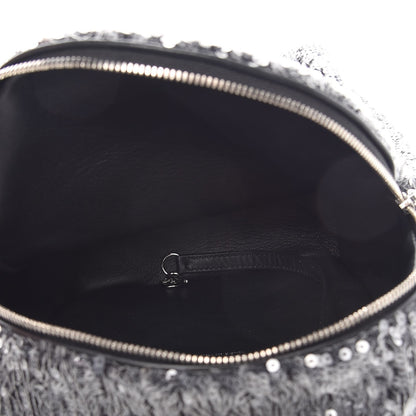 Chanel Sequin Waterfall Backpack Grey 5 of 7