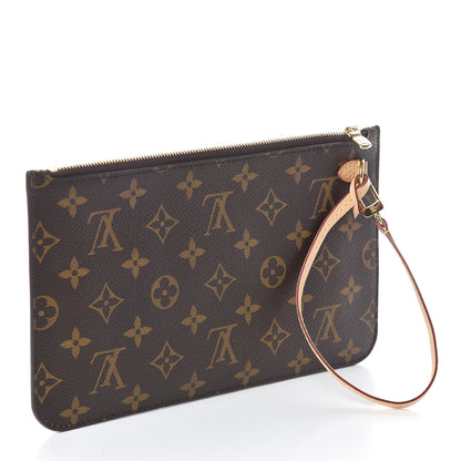 Louis Vuitton Monogram Neverfull MM GM Pochette 3 of 6
