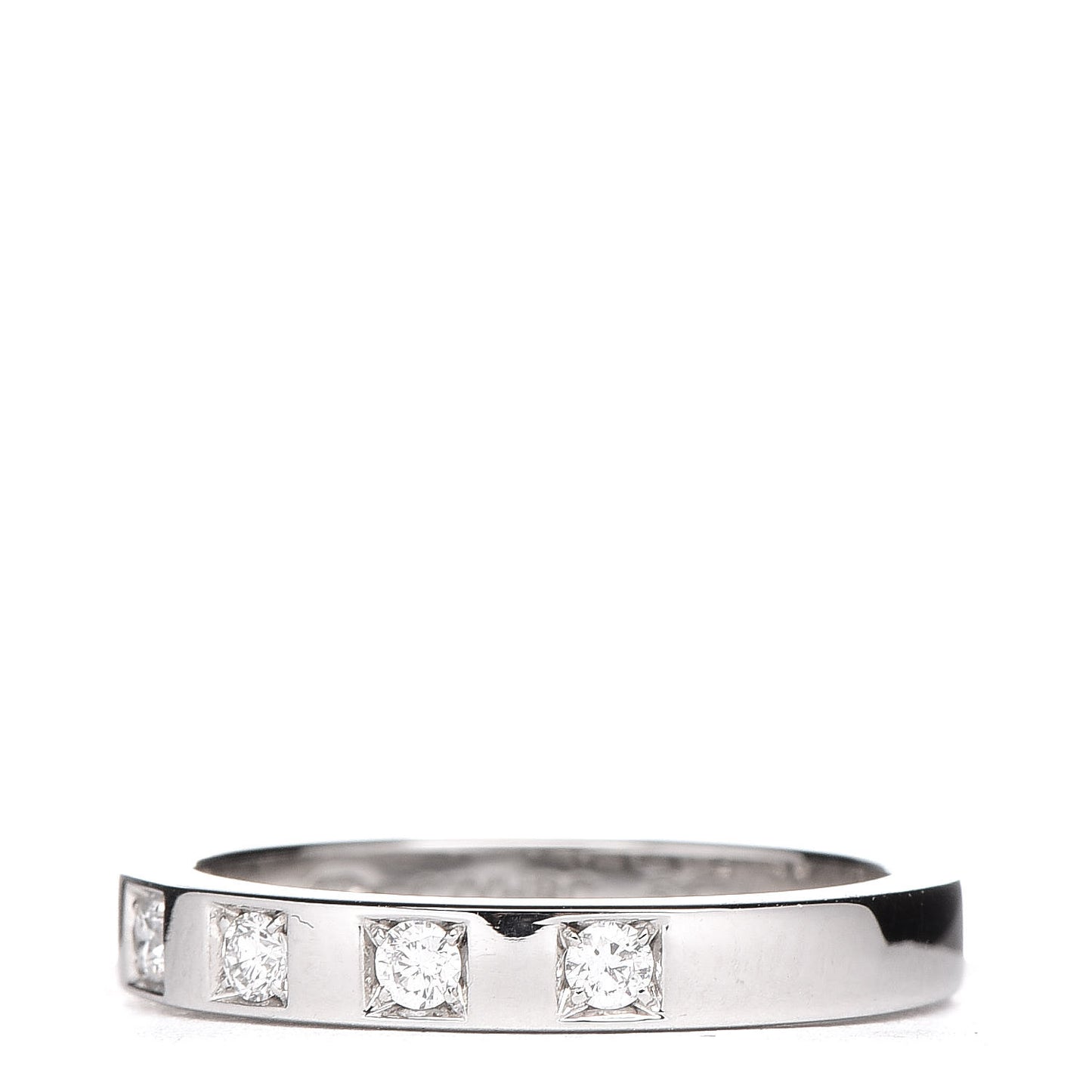 Platinum Diamond MarryMe Wedding Band Ring 51 5.75